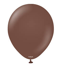 Повітряні кульки Kalisan (30 см) 10 шт, Туреччина, колір - коричневий (пастель)
