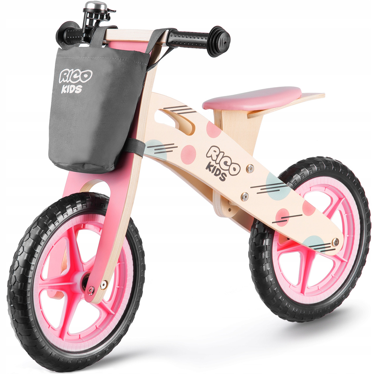 Беговел деревянный Ricokids RC-611