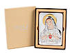 Срібна Ікона Непорочне Серце Пресвятої Діви Марії 5x6,5см MB/E981/5-C, фото 3