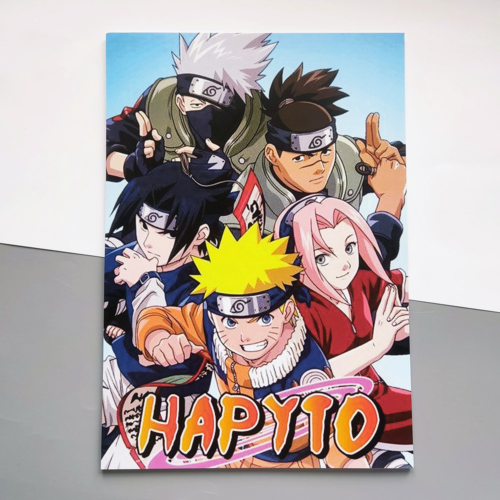 Картки-розмальовки А4 Наруто, фото 1