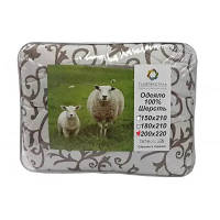 Ковдра вовняна "Главтекстиль", євро (200х220 см), забарвлення в асортименті