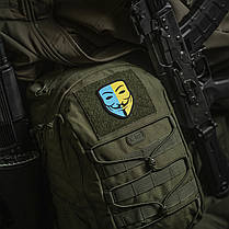 M-Tac нашивка Anonymous Black/Yellow/Blue, фото 4