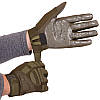 Рукавиці тактичні Military Rangers BC-8799 колір оливковий, фото 2