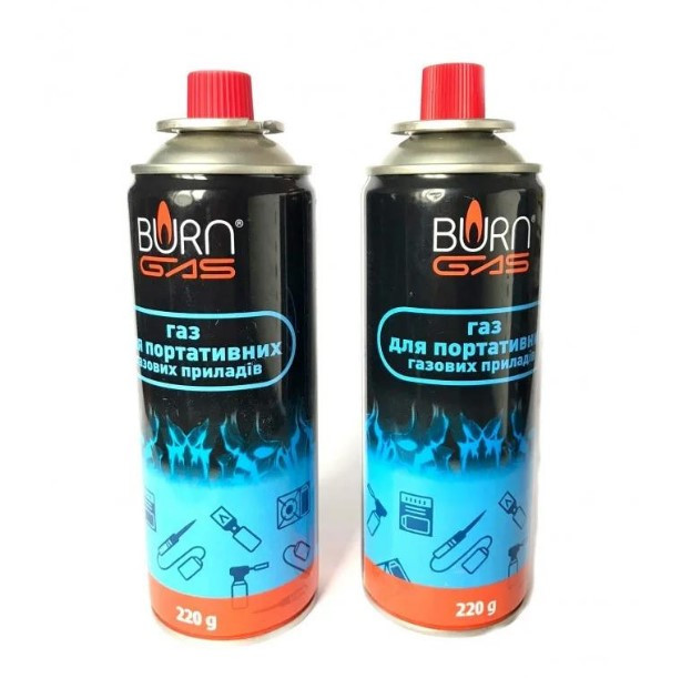 Цанговый Газовый Баллон Burn Gas / Газовый Баллон для Горелки и ...