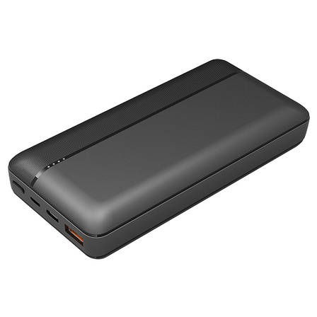 УМБ Power Bank (зовнішній акумулятор) BYZ W23 20000 мАг Чорний (BYZ-W23-B), фото 3