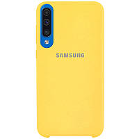 Чохол Silicone Cover (AA) для Samsung Galaxy A50 (A505F) / A50s / A30s Жовтий / Yellow
