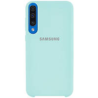 Чохол Silicone Cover (AA) для Samsung Galaxy A50 (A505F) / A50s / A30s Бірюзовий / Light blue