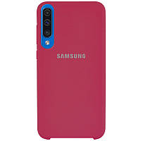 Чохол Silicone Cover (AA) для Samsung Galaxy A50 (A505F) / A50s / A30s Червоний / Rose Red