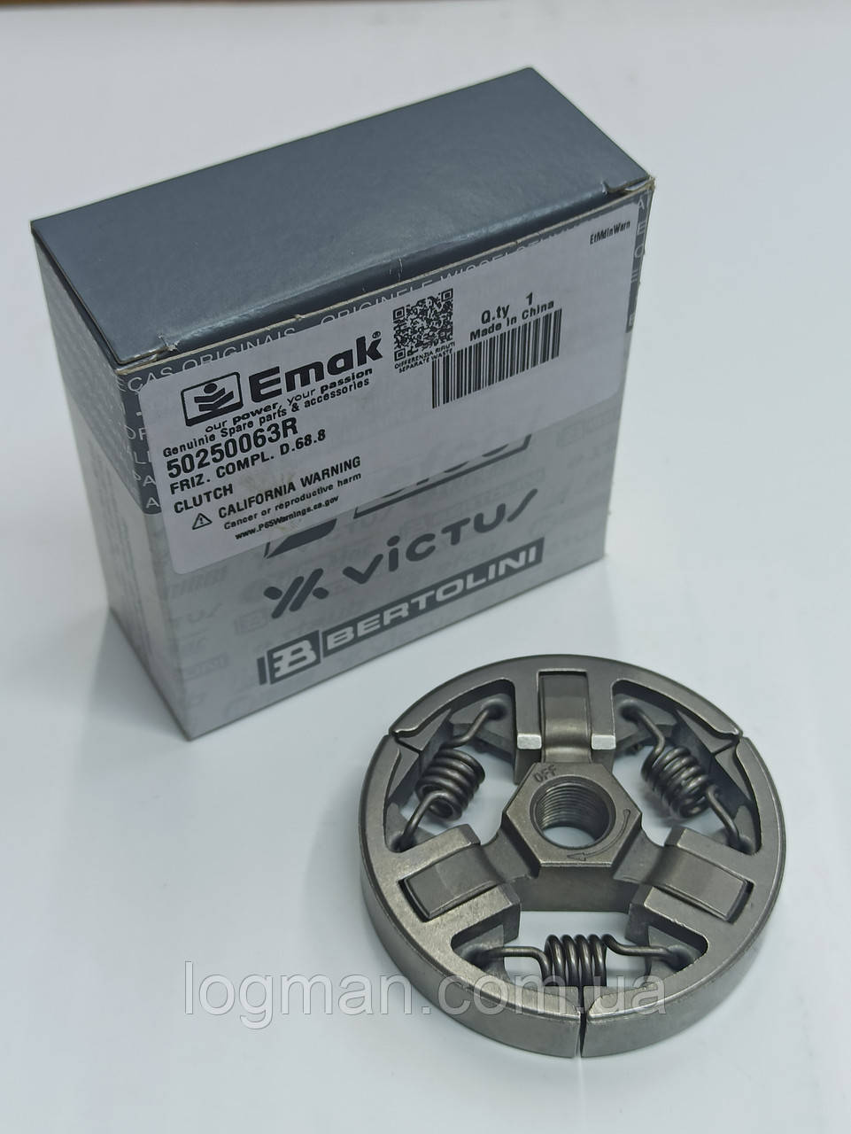 Муфта зчеплення для бензопили Oleo-Mac GS650,651/Efco 6500,6510 на бензопилу/мопілу Олео-Мак (50250063R), фото 1
