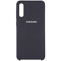 Чохол Silicone Cover (AA) для Samsung Galaxy A50 (A505F) / A50s / A30s Чорний / Black