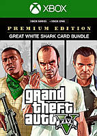 Grand Theft Auto V: Premium Edition & Great White Shark Card Bundle для Xbox One/Series S/X