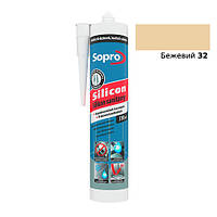 Санитарный силикон Sopro Silicon 32 (Бежевый) 310мл
