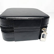 Скринька для прикрас на блискавці колір чорний купити оптом, фото 4