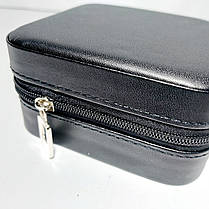 Скринька для прикрас на блискавці колір чорний купити оптом, фото 3