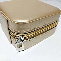 Скринька для прикрас на блискавці колір золото купити оптом, фото 3