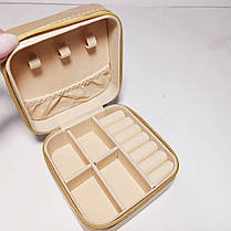 Скринька для прикрас на блискавці колір золото купити оптом, фото 5