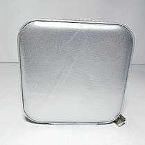 Скринька для прикрас на блискавці колір срібло купити оптом, фото 2