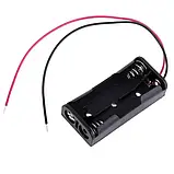 Батарейний відсік для двох елементів живлення ААА, фото 2