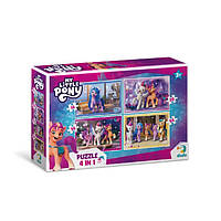 Дитячі Пазли 4 в 1 My Little Pony "Нове покоління" DoDo, 200389