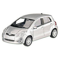 Машина металлическая TOYOTA YARIS "WELLY" 44003CW масштаб 1:43 (Серебряный) от IMDI