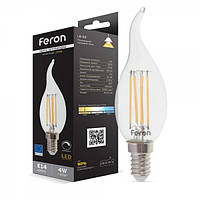 Світлодіодна лампа Feron LB-69 4W E14 2700K дімміруемая