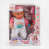 Пупс A-Toys 35см Tutu Doll, характерные малышам звуки, аксессуары, мягкое тело, 6633