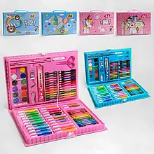 Дитячий набір для малювання у валізі, 86 предметів С 49392