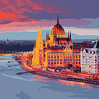 Картина по номерам. "Любимый Будапешт" Идейка KHO3602 50х50 см от IMDI