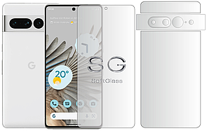 М'яке скло для Google Pixel 7 Pro комплект: для передньої і задньої панелі поліуретанове SoftGlass