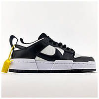 Мужские кроссовки Nike SB Dunk Low Disrupt Black, черно-белые кроссовки найк сб данк лов дизрапт