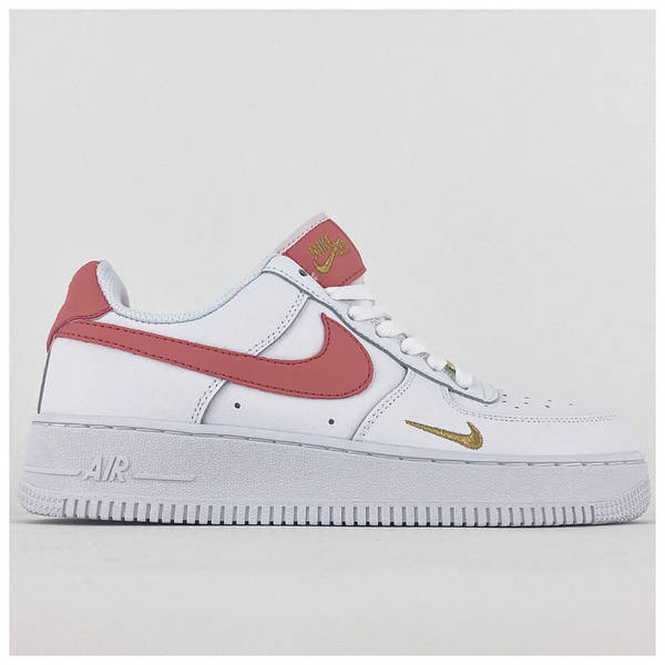 Nike air force 1 white red high deals