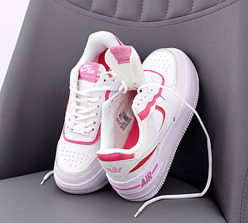 Nike Air Force 1 Shadow Magic Flamingo White Pink Low 1 07 ID 1763116910 1980 Prom.ua