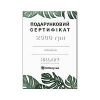 Подарунковий сертифікат на 2500 грн