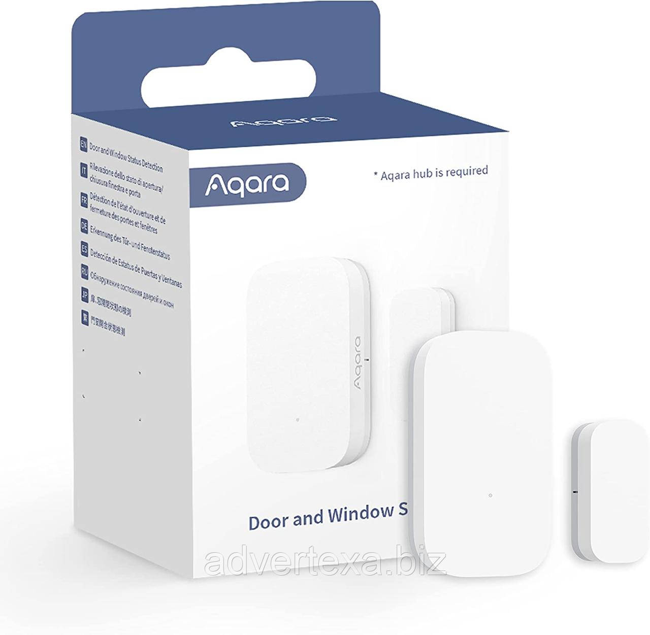 Датчик дверей та вікна Aqara, Zigbee, міні-бездротовий контактний датчик для автоматизації розумного будинку та системи сигналізац
