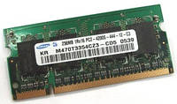 Модуль пам'яті для ноутбука Samsung SODIMM M470T3354CZ3-CD5, 256MB, DDR2-533 (PC2-4200)