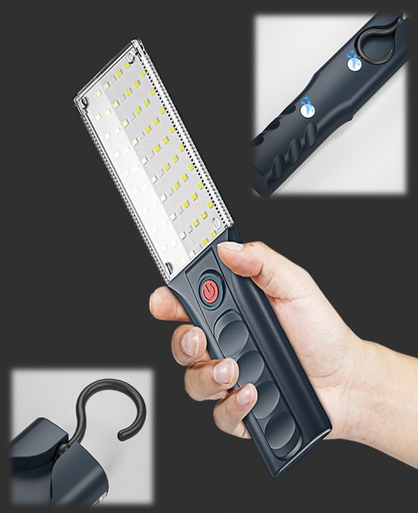 Світлодіодний ліхтар з магнітом для СТО Magnetic Work Light ZJ-1258, фото 1
