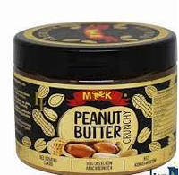 Арахисовая паста с кусочками арахиса M&K Peanut Butter , 500 г, Польша, кранч, хрустящая