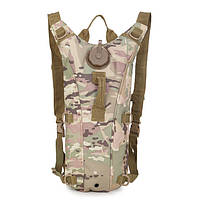 Рюкзак гидратор для воды военный - питьевая система на 2,5 литра (CP camouflage)
