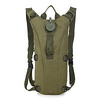 Рюкзак гидратор для воды военный - питьевая система на 2,5 литра (Army Green)