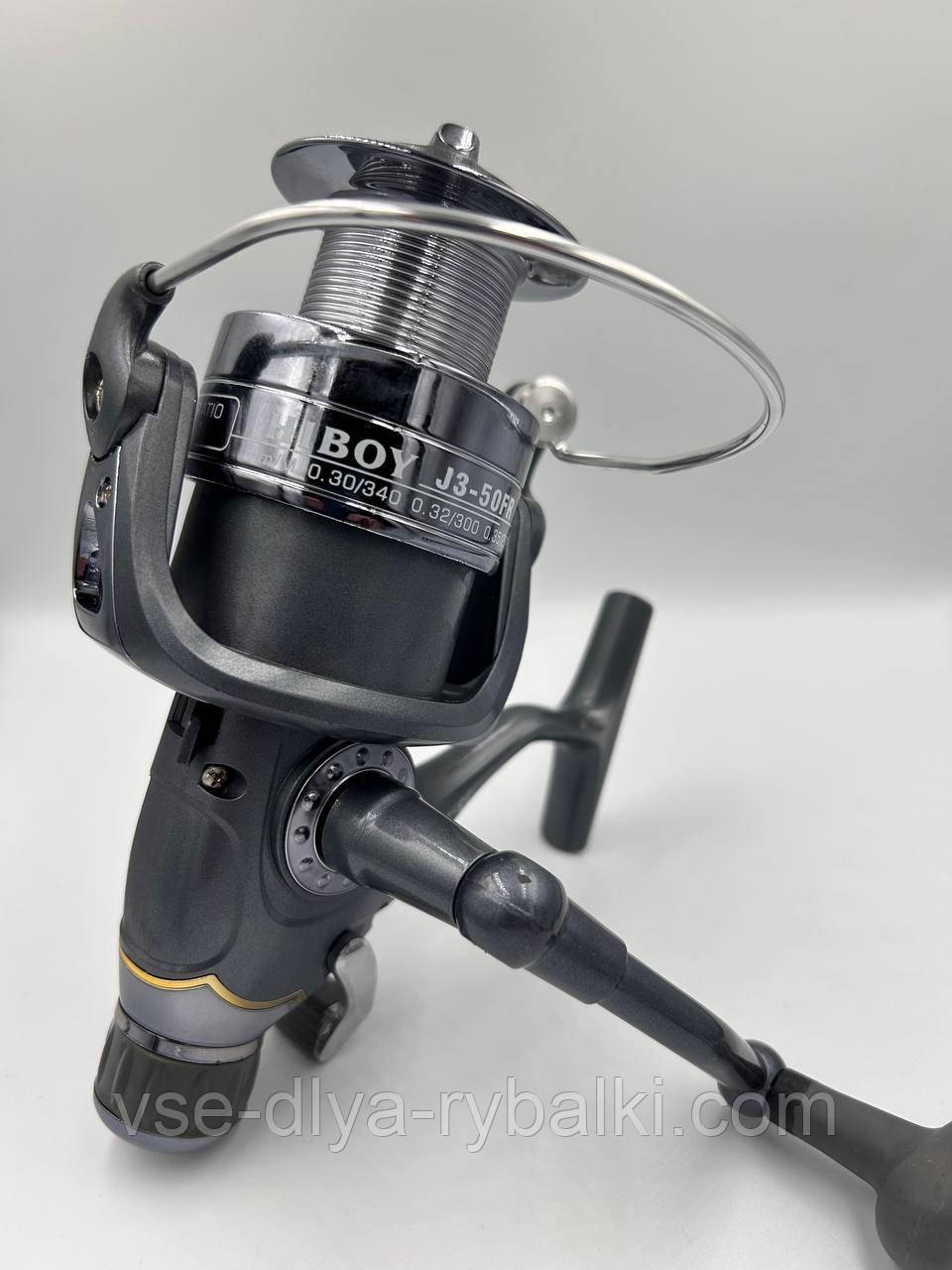 Котушка Hiboy J3-50 з бейтранером 5 підшипників, фото 1