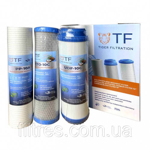 Комплект картриджів Покращений Tiger Filtration