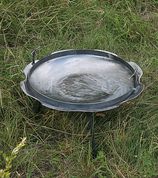 Сковорода з диска борони PAN "Ромашка" 50 см із бортиком
