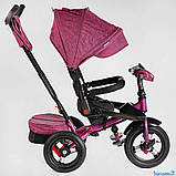 Велосипед 6088 F 355-39 Best Trike(1) ПОВОРОТНЕ СИДІННЯ, СКЛАДЕНЕ КЕРМО, ФАРА МУЗИЧНА З USB, НАДУВНІ, фото 2