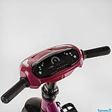 Велосипед 6088 F 355-39 Best Trike(1) ПОВОРОТНЕ СИДІННЯ, СКЛАДЕНЕ КЕРМО, ФАРА МУЗИЧНА З USB, НАДУВНІ, фото 5