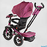Велосипед 6088 F 355-39 Best Trike(1) ПОВОРОТНЕ СИДІННЯ, СКЛАДЕНЕ КЕРМО, ФАРА МУЗИЧНА З USB, НАДУВНІ, фото 6