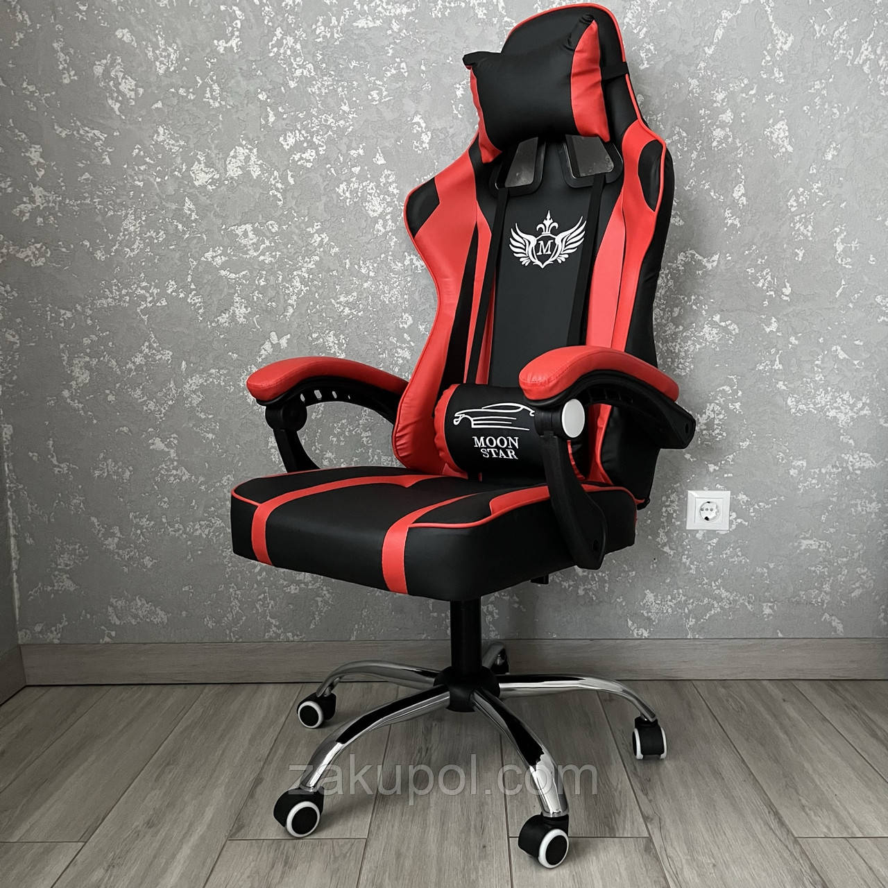 Комп‘ютерне крісло MOONSTAR M1 Червоний
