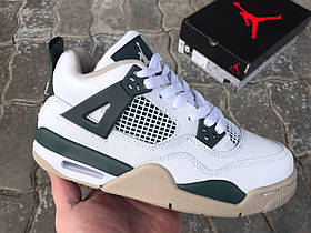 Чоловічі баскетбольні кросівки Air Jordan 4 Retro Military Green