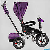 Велосипед 6088 F 708-09 Best Trike (1) ПОВОРОТНЕ СИДІННЯ, СКЛАДЕНЕ КЕРМО, ФАРА МУЗИЧНА З USB, НАДУВН, фото 4