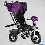 Велосипед 6088 F 708-09 Best Trike (1) ПОВОРОТНЕ СИДІННЯ, СКЛАДЕНЕ КЕРМО, ФАРА МУЗИЧНА З USB, НАДУВН, фото 5