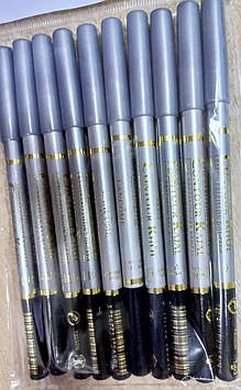 Олівець для очей Contour Khol чорний (срібний корпус)